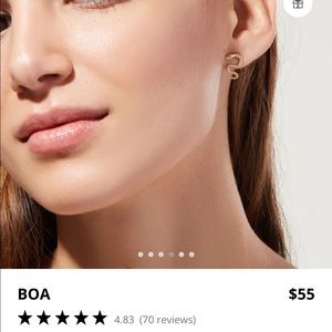 Ana Luisa Snake Earrings